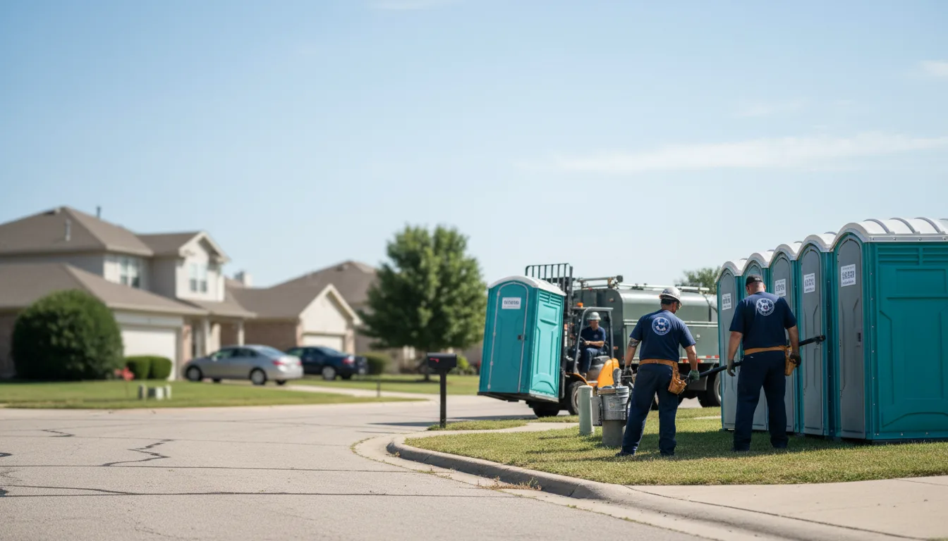 Porta Potty Rental in Carlock, IL near me